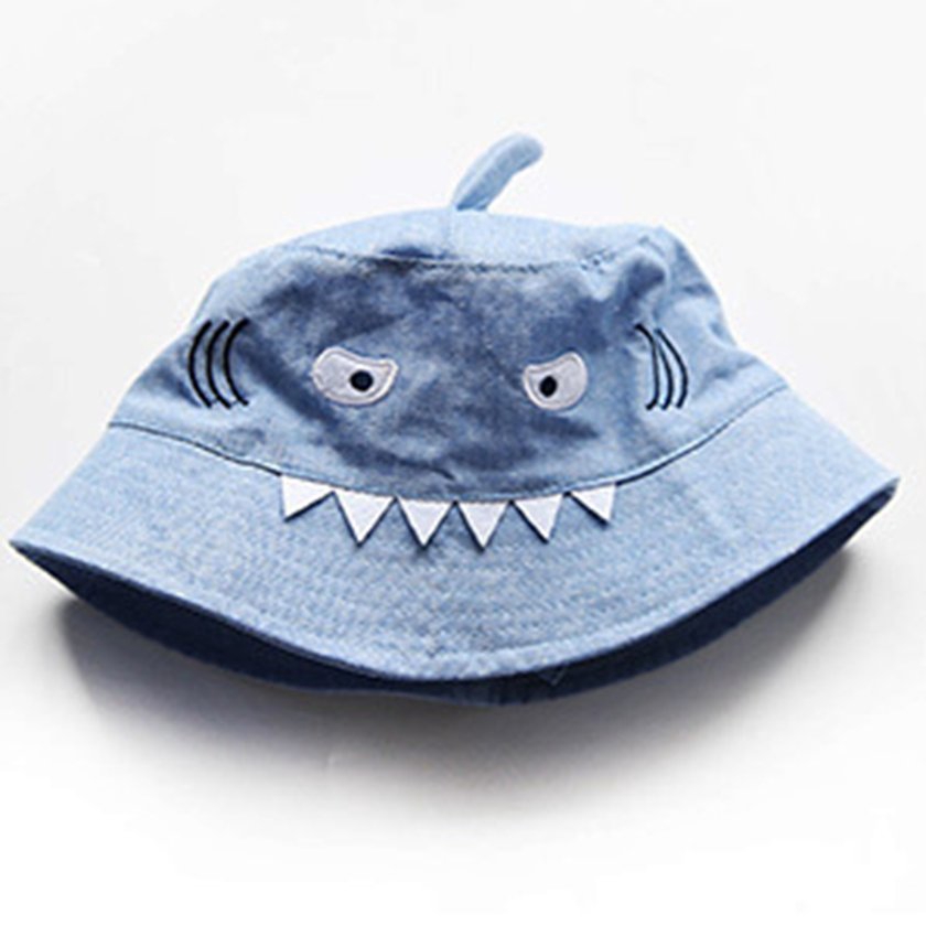 Kiss Baby Shark Children Cap Baby Girls Boys Sun Hat Sunshade Fisherman Hat Shopee Malaysia - shark bucket hat roblox shark hat shark hats