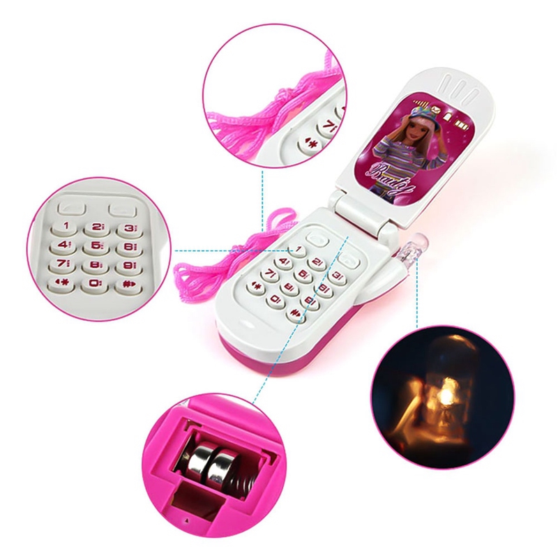 toy pink phone