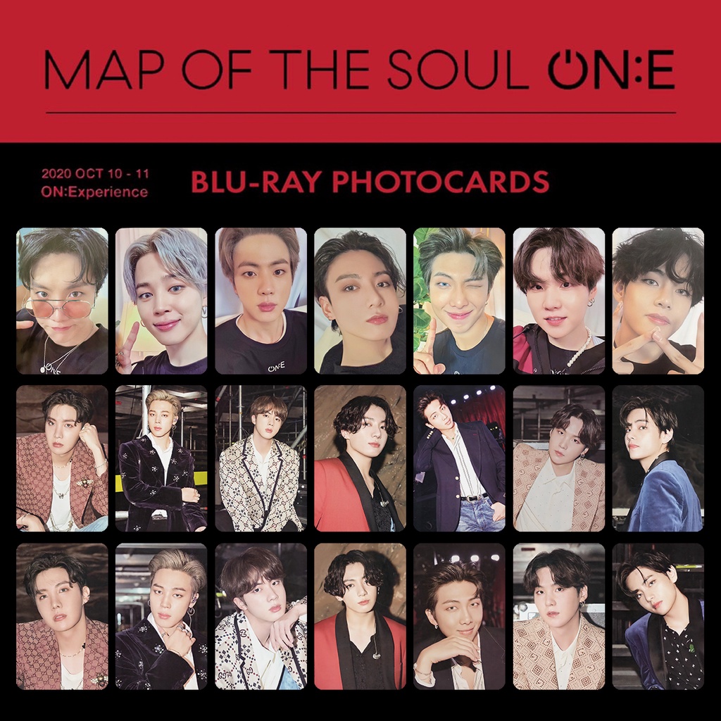 Kpop BTS MAP OF THE SOUL ON:E BLU-RAY Photocards | Shopee Malaysia