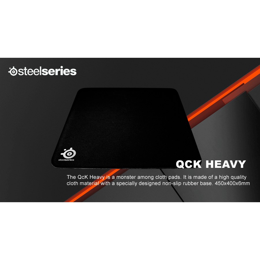 Steelseries Qck Heavy Gaming Mouse Pad Shopee Malaysia