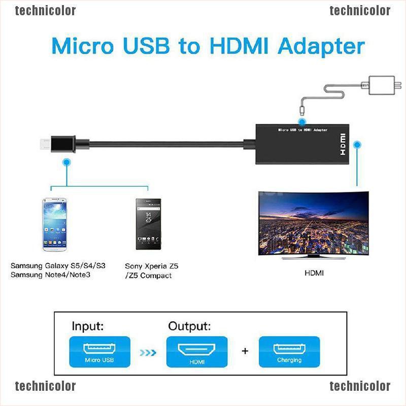 Versatile Multi Experience Big Screen: Link Your Android Device HDTV Micro USB HDMI MHL Adapter Cable Premium Essential - Image 3