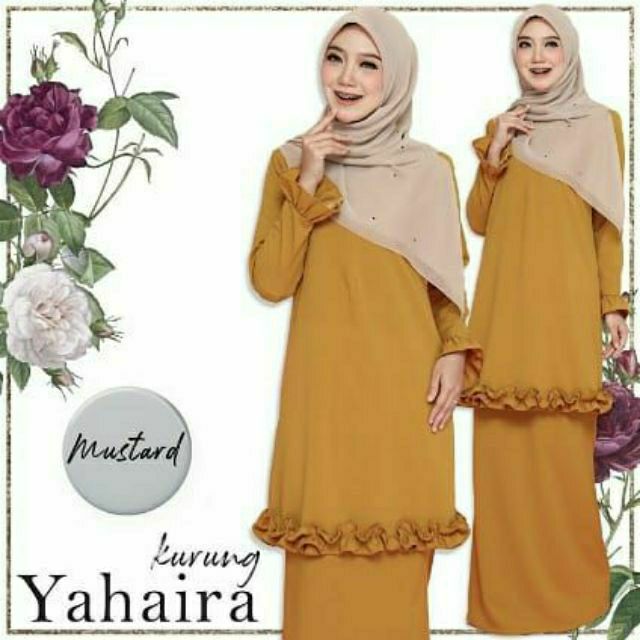  BAJU  YAHAIRA  DEWASA BYREEFA SEDONDON RAYA 90 Shopee Malaysia