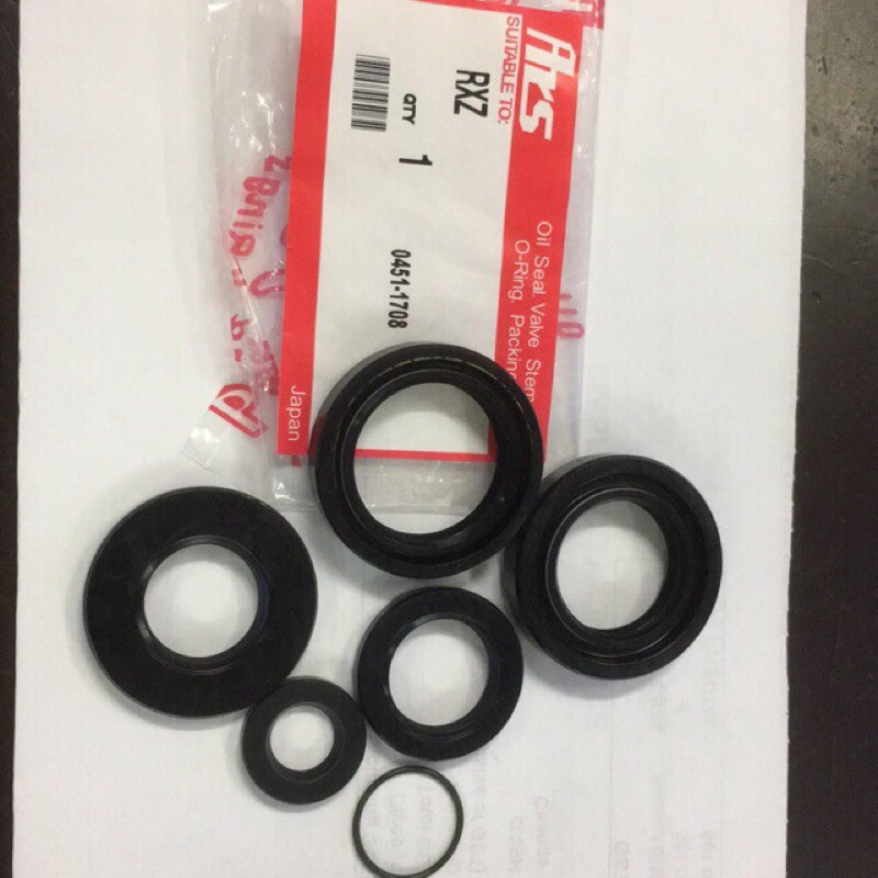 Rxz Japan Oil Seal Set Engine O Ring Ars Shopee Malaysia