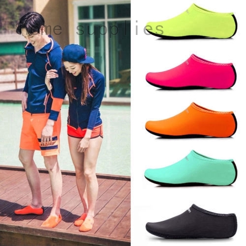 Lloopyting Couple Models Outdoor Water Sports Diving Swimming Socks Yoga Socks Soft Bottom Shoes 