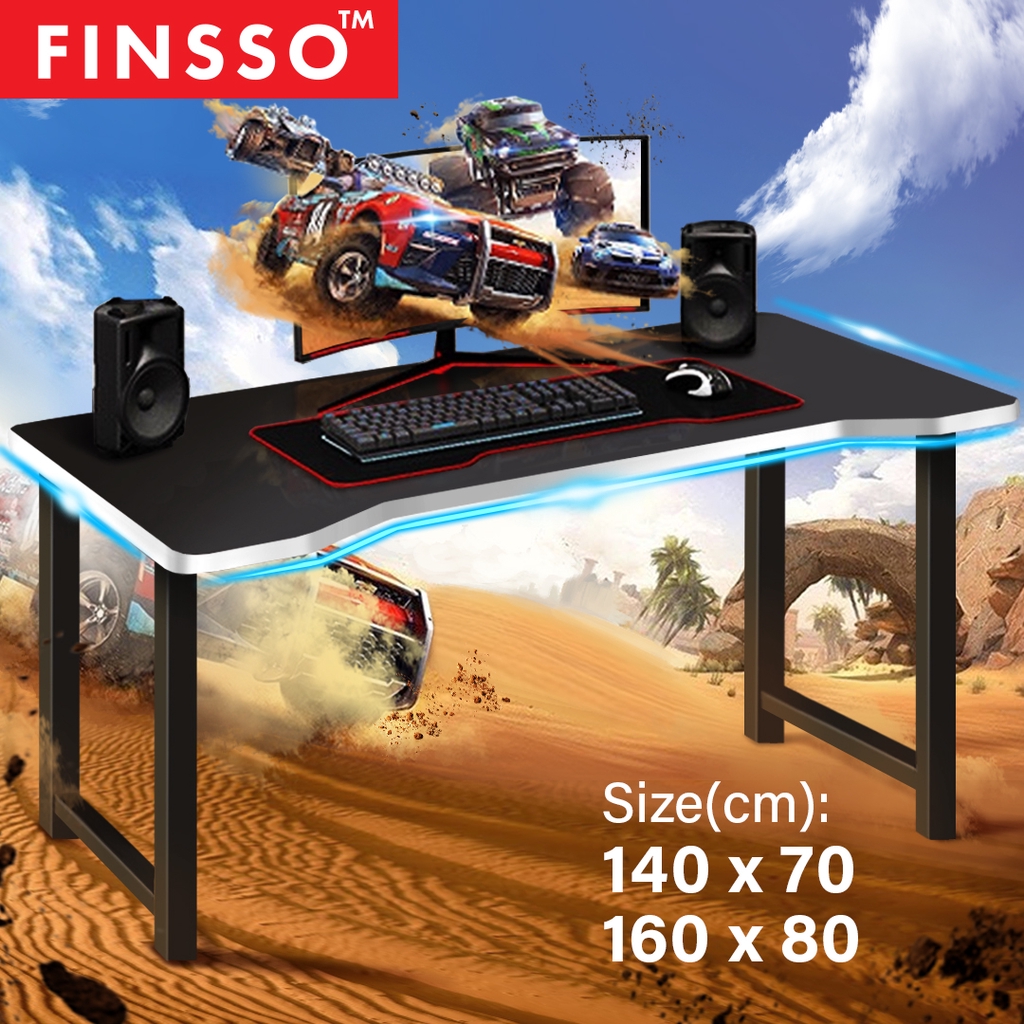 FINSSO: [GAMING SERIES] GT001 Gaming Table / Study Table / Working Desk