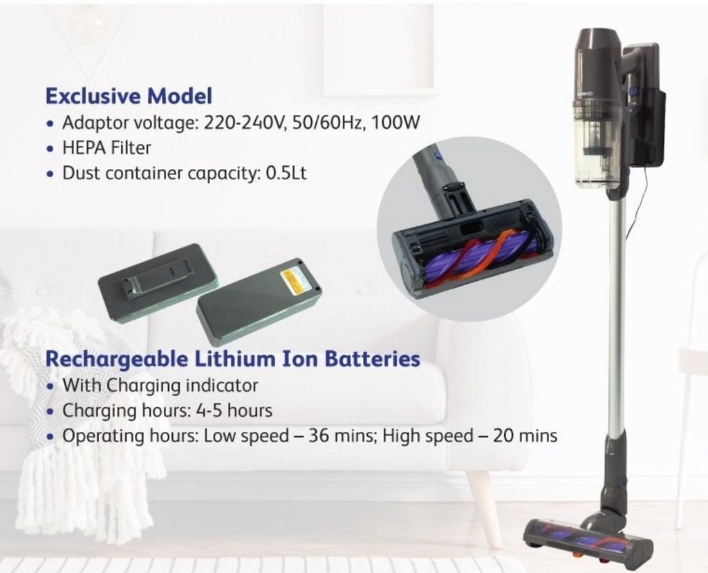 khind vacuum cleaner vc696