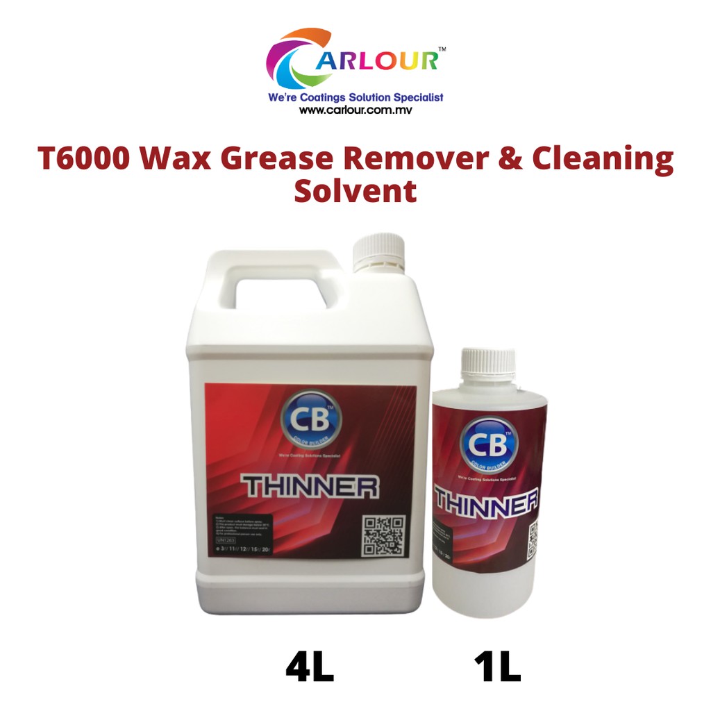 Wax & Grease Remover & Cleaning Solvent T6000 for all substrate surface