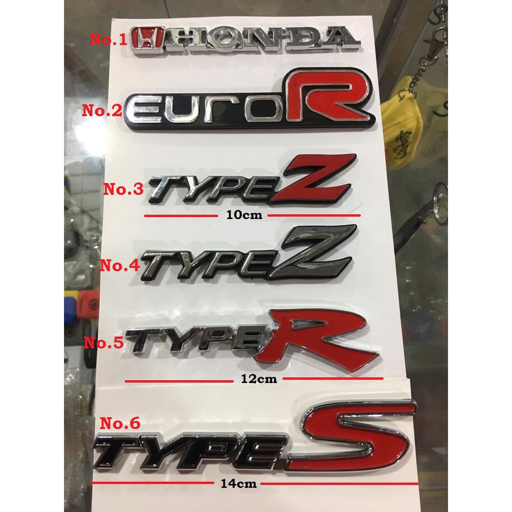 Buy EMBLEM LOGO HONDA CIVIC EK CIVIC TYPE R Type S INTEGRA CIVIC 