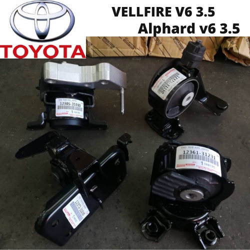 ORIGINAL Engine Mounting Kit Set TOYOTA Estima ACR50 TOYOTA Vellfire 