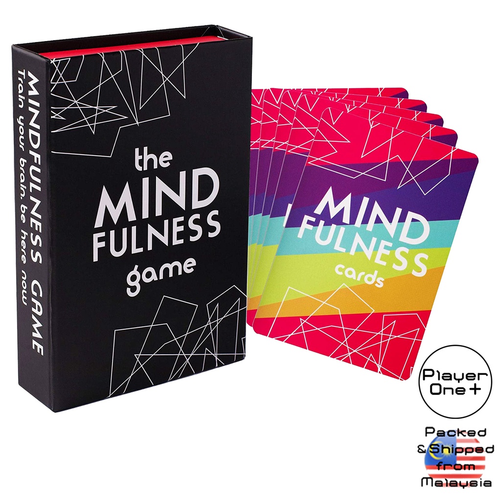 The Mindfulness Game Card Game Therapy Game Social Skills Fun Party Games Family Games For Kids, Teens And Adults