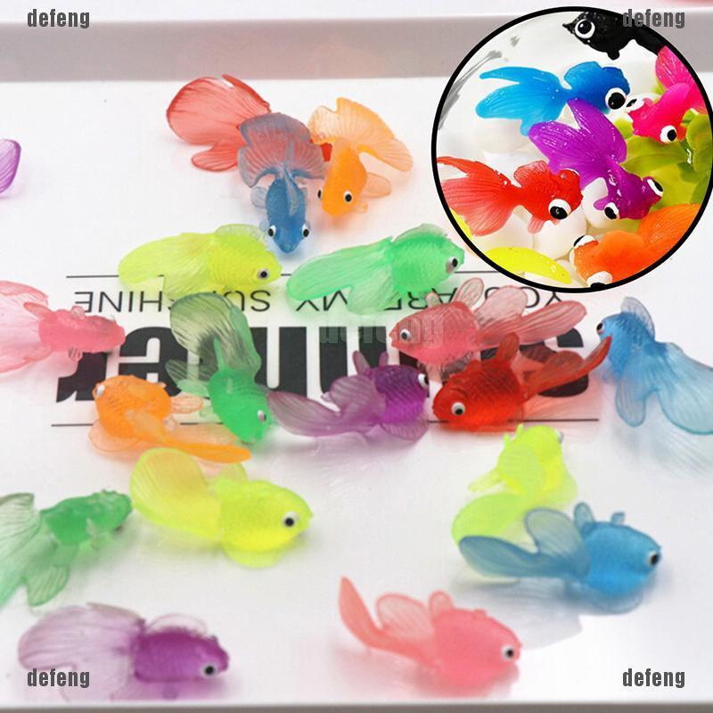 small rubber fish toys