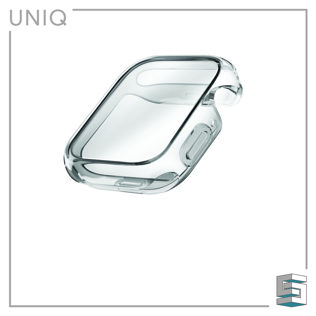 Uniq Garde for Apple Watch Series 7  41/45mm Full Case - Clear / Smoke