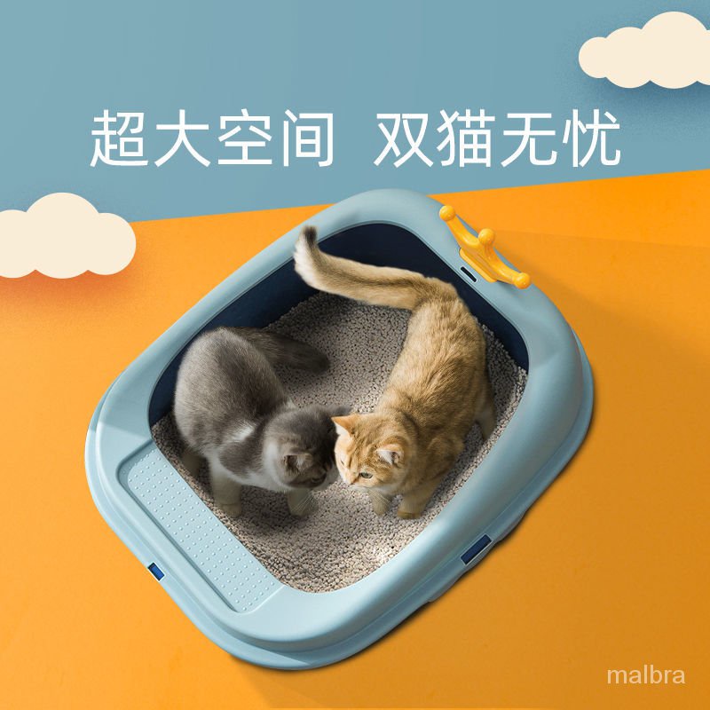 クラシック 猫砂盆全半閉鎖猫トイレ超大猫糞尿盆外飛散防止猫砂盆小猫用品ii2 猫用品 Orointegrated Coop