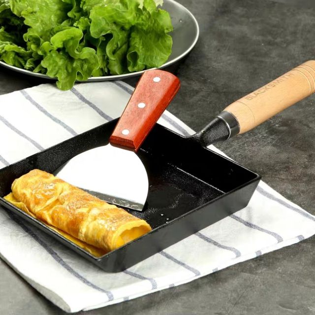 [READY STOCK] CAST IRON TAMAGOYAKI SQUARE PAN Shopee Malaysia