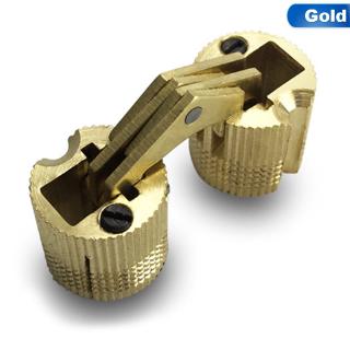 Lanhcia 10 12 14 16mm Brass Barrel Cabinet Hinge  