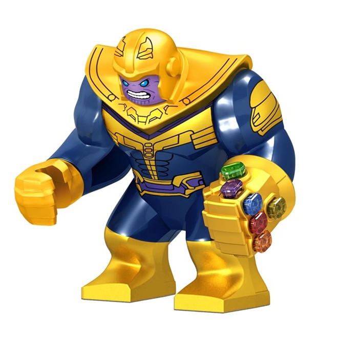 lego thanos with infinity stones