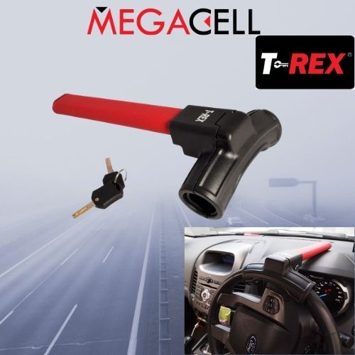 T-REX Steering Wheel Lock - CM 930L , Car Lock, Anti Theft Devices, Car Security Lock - Kunci Kereta