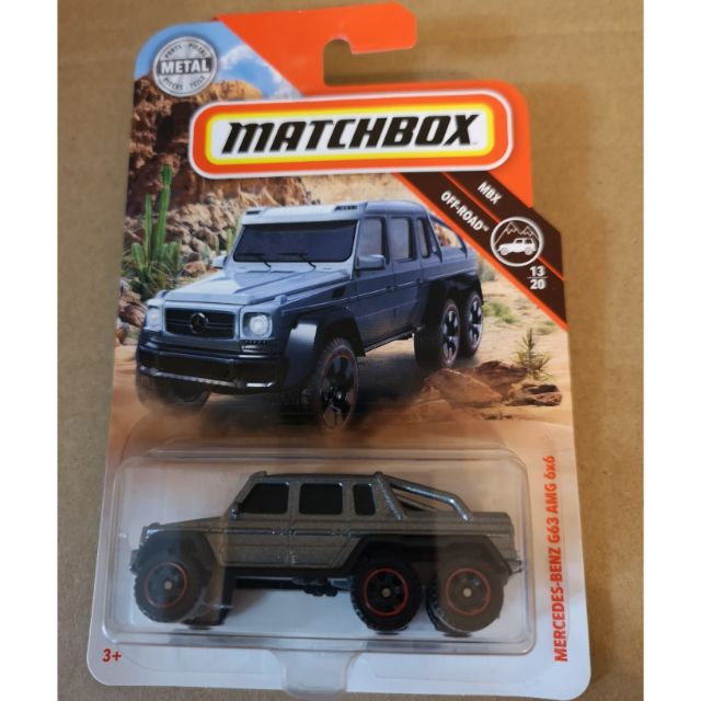 mercedes benz g63 amg 6x6 matchbox