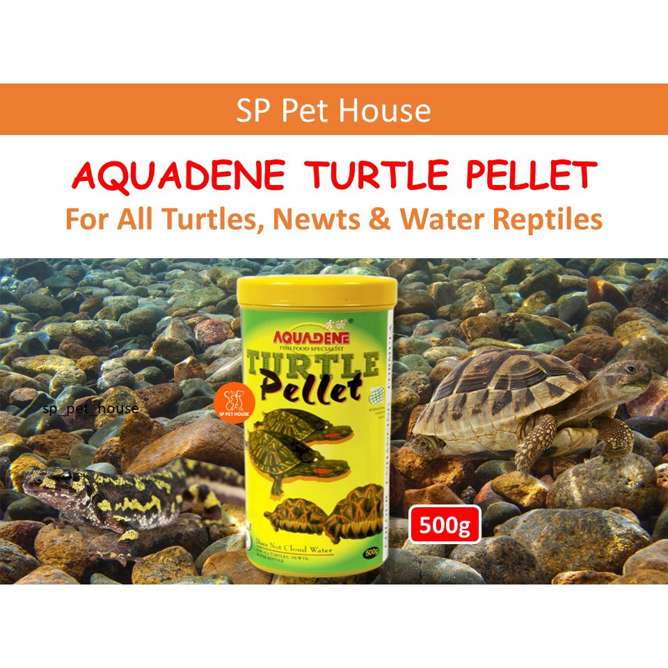 Aquadene Turtle Pellets Food 500g / Makanan KuraKura Aquadene