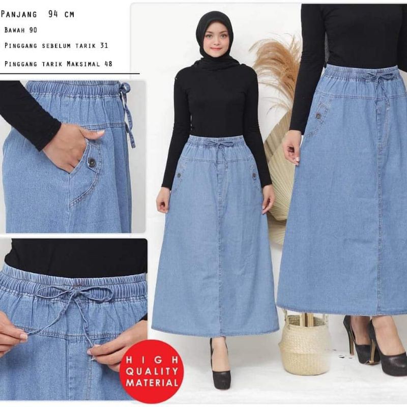 skirt jeans labuh