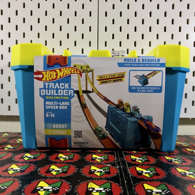 hot wheels multi lane speed box