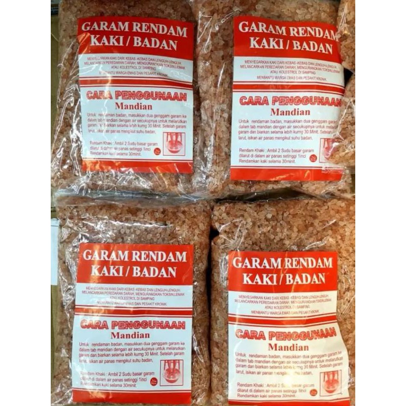 Himalaya Rock Salt Foot/Body Soak Garam Rendam Kaki/Badan 1KG Shopee