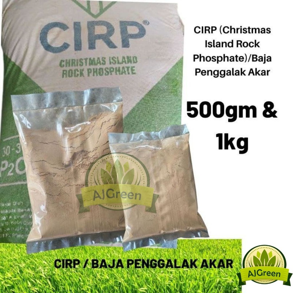  500 Gram 1 Kg BAJA CIRP Christmas Island Rock Phosphate BAJA 