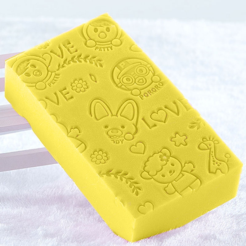 Shower Brush Soft Exfoliating Skin Bath Highly Recommend Spa Skin Friendly Comfortable Scrubber Sponge Span Mandi 搓澡海绵