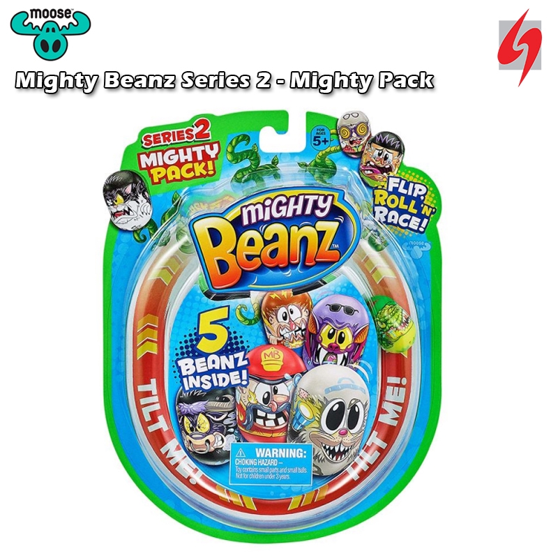 Original Moose Mighty Beanz Series 2 Mighty Pack Shopee Malaysia