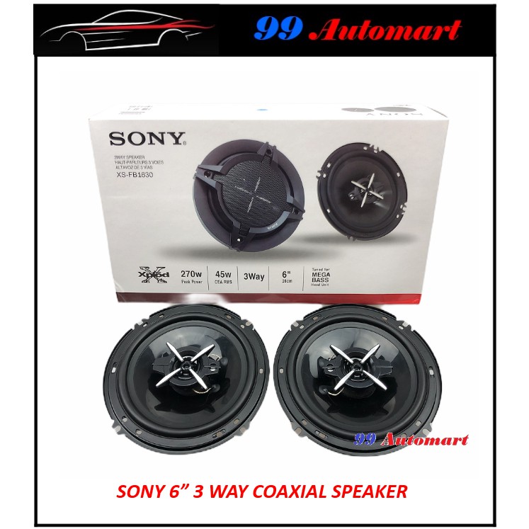 sony 6 inch speaker
