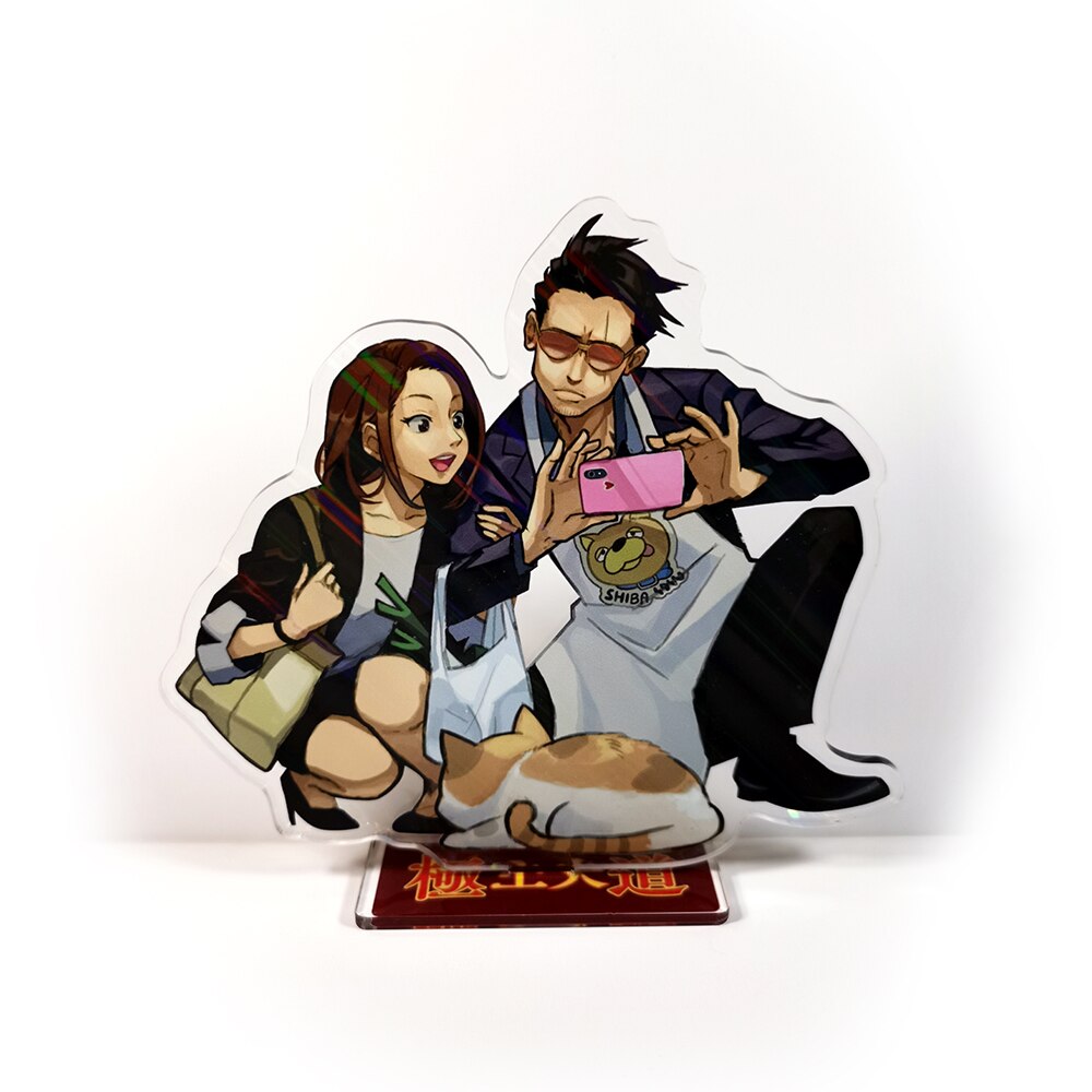 The Way Of The Househusband Gokushufudou Tatsu Miku Couple Acrylic Stand Figure Model Plate Holder Cake Topper Anime Shopee Malaysia