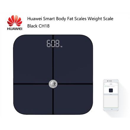Huawei Smart Body Fat Scales Electronic Digital Weight Scale Black CH18
