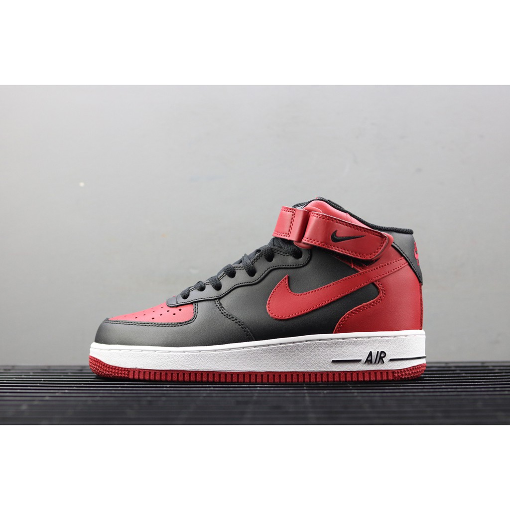 air force 1 mid 07 red