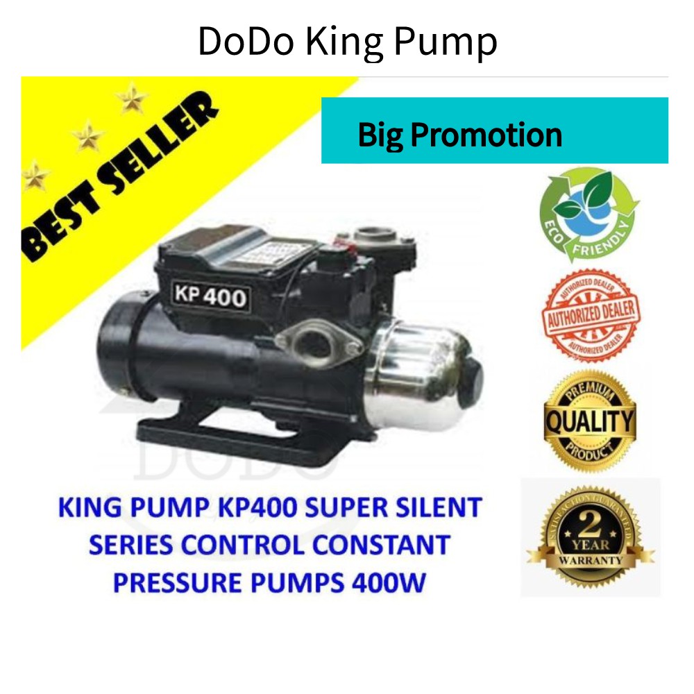 King Pump KP Series Control Constant Pressure Pump 400W / 600W / 800W