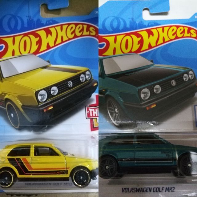 hot wheels volkswagen mk2