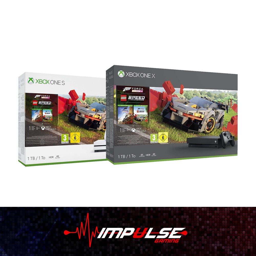 xbox one x forza horizon 4 lego