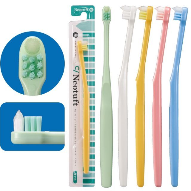 tufted wooden toothbrush