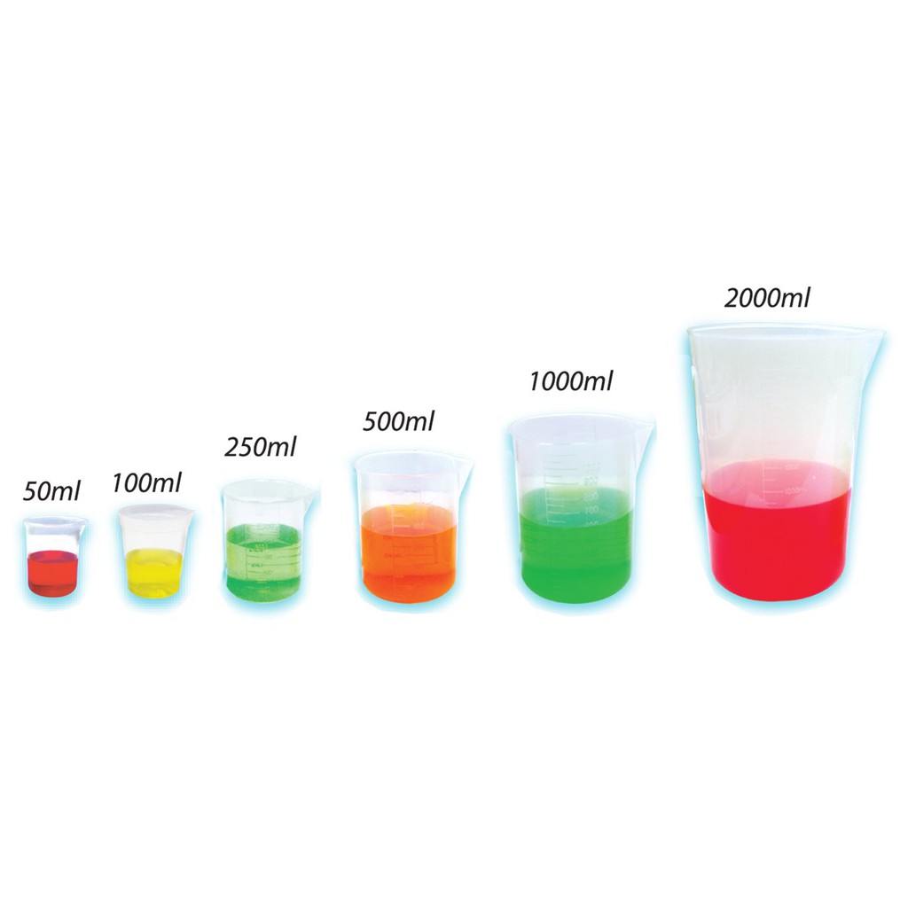 A- Bikar Plastik (Plastic Beakers) (2000ml) | Shopee Malaysia