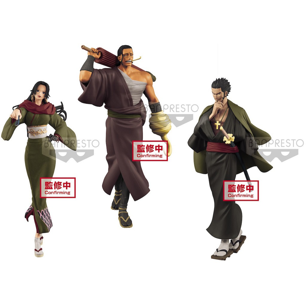 Banpresto One Piece Treasure Cruise World Journey Vol 3 Boa Hancock Crocodile Dracule Mihawk Genuine Prize Shopee Malaysia