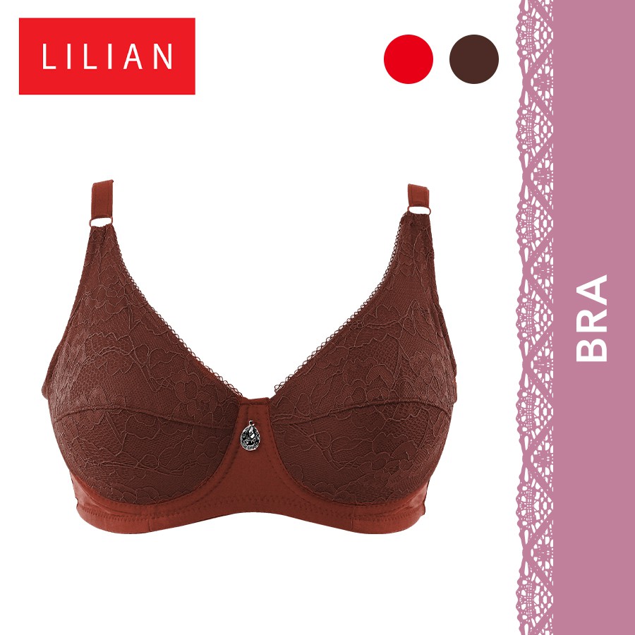 Lilian Wired Fiberfill Full Cup Plus Bra D Cup Size 83 6055 Shopee Malaysia