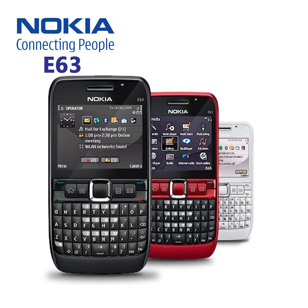 Buy Nokia E63 3g Mobile Phone Wifi Bluetooth Qwerty Keyboard Cell Phone Refurbished Seetracker Malaysia