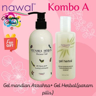 Buy NAWAL Gel Mandian Azzahra Untuk Mandian Berpantang/Segarkan 