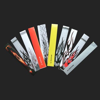 15Pcs Stickers Paper Archery DIY Heat Shrink Arrow Tail Shaft White Wraps Set 