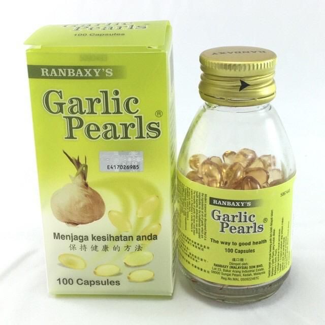 RANBAXY GARLIC PEARLS 100'S Shopee Malaysia