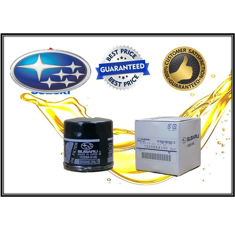 15208AA100 Subaru Oil Filter AA100 Shopee Malaysia