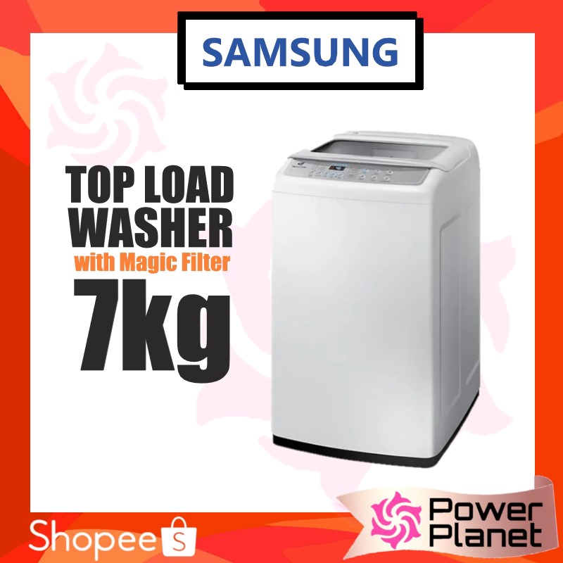 Samsung Washing Machine 7KG WA70H4000SG Top Load Washer with Magic