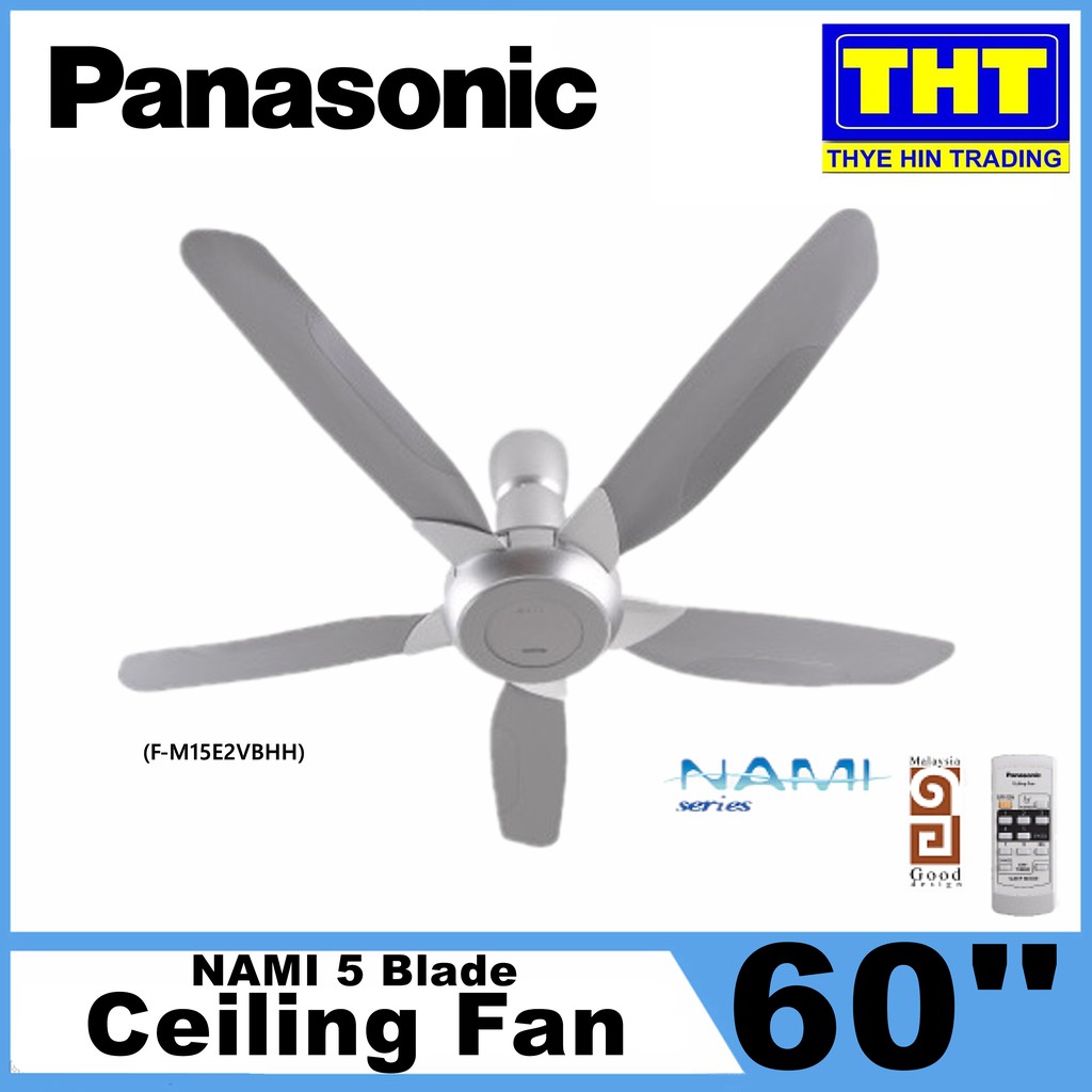 Panasonic 60 Nami 5 Blade Ceiling Fan F M15e2vbhh Shopee Malaysia