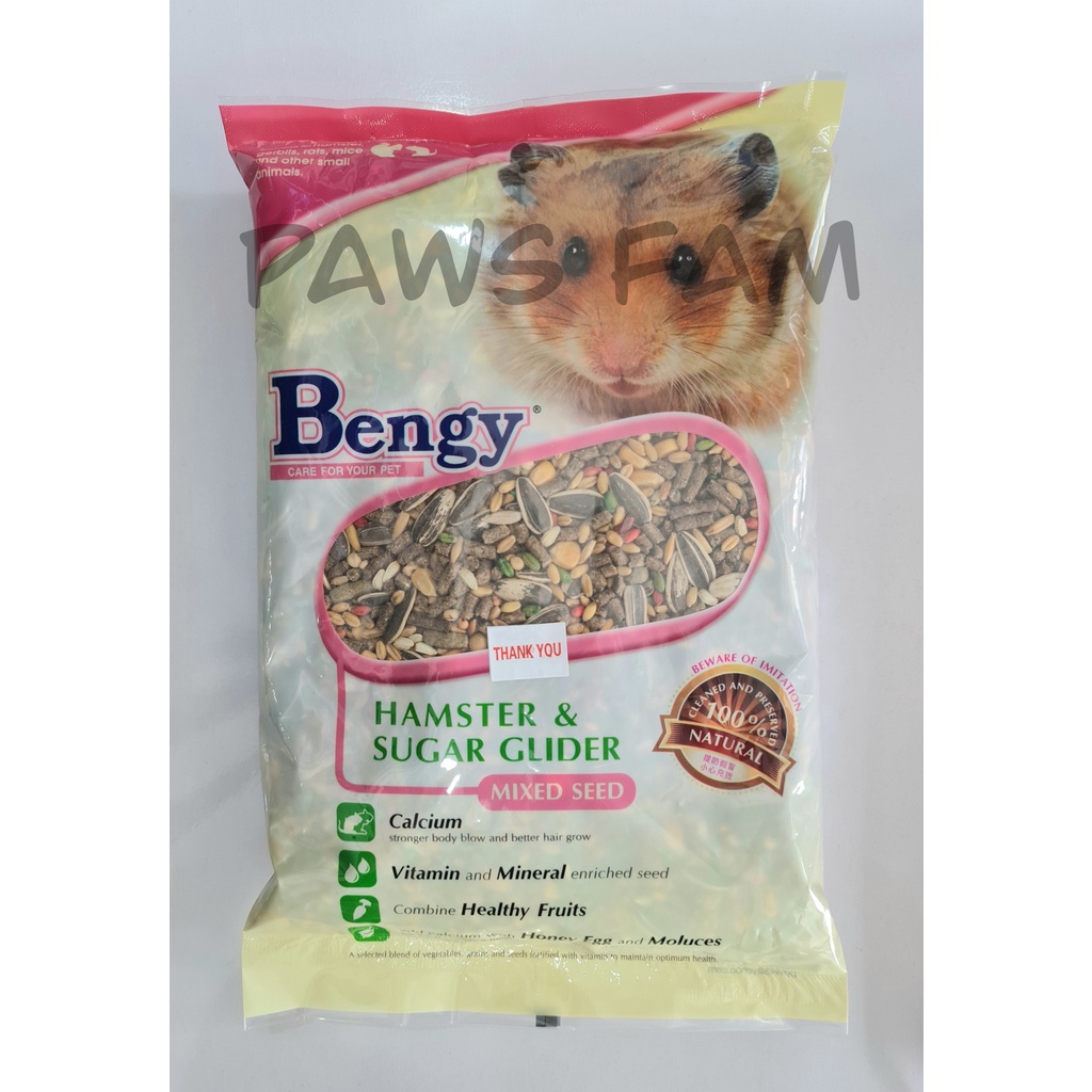 Bengy Hamster Food Mixed Seed - 1kg 