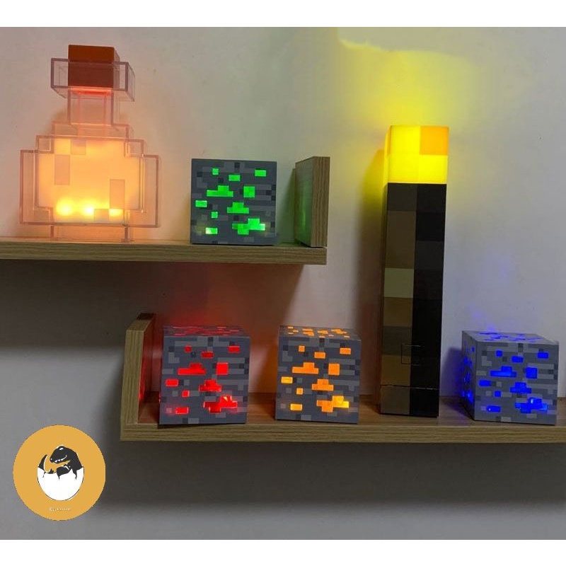 Minecraft ライトアップトーチ （松明） Minecraft Light-Up Torch [海外直送品][並行輸入品] 製造、工場用 