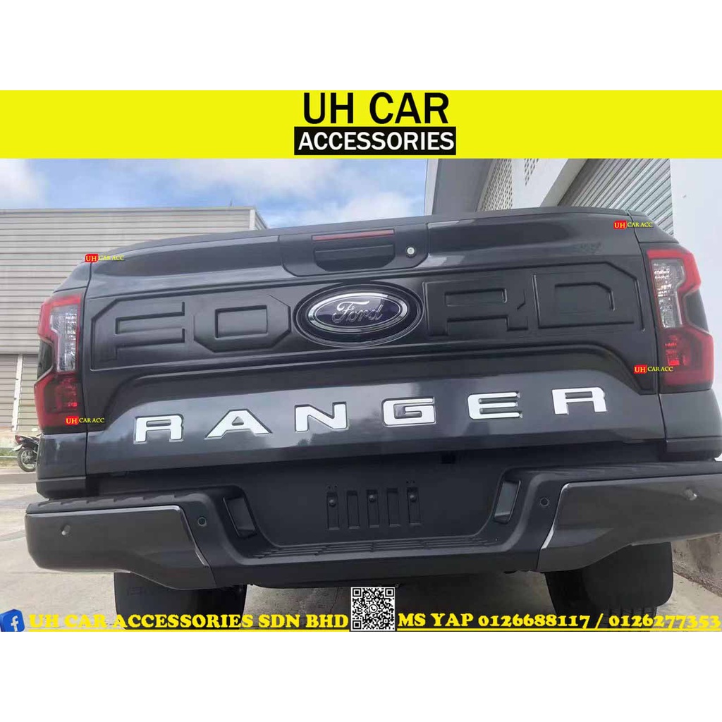 FORD RANGER T9 2022 XL XLT WILDTRAK REAR BOOT TAILGATE PROTECTOR PANEL